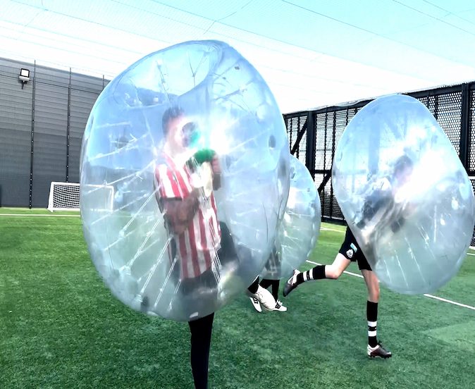 NE Bubble Football