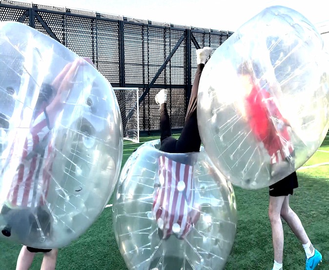 NE Bubble Football